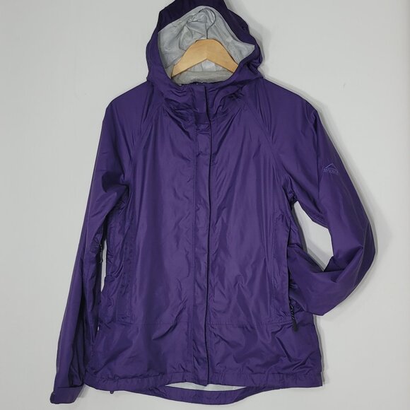 McKINLEY Aquamax Pro Women's Purple Full Sleeve Travel Hooded Jacket Size Medium - Picture 2 of 16